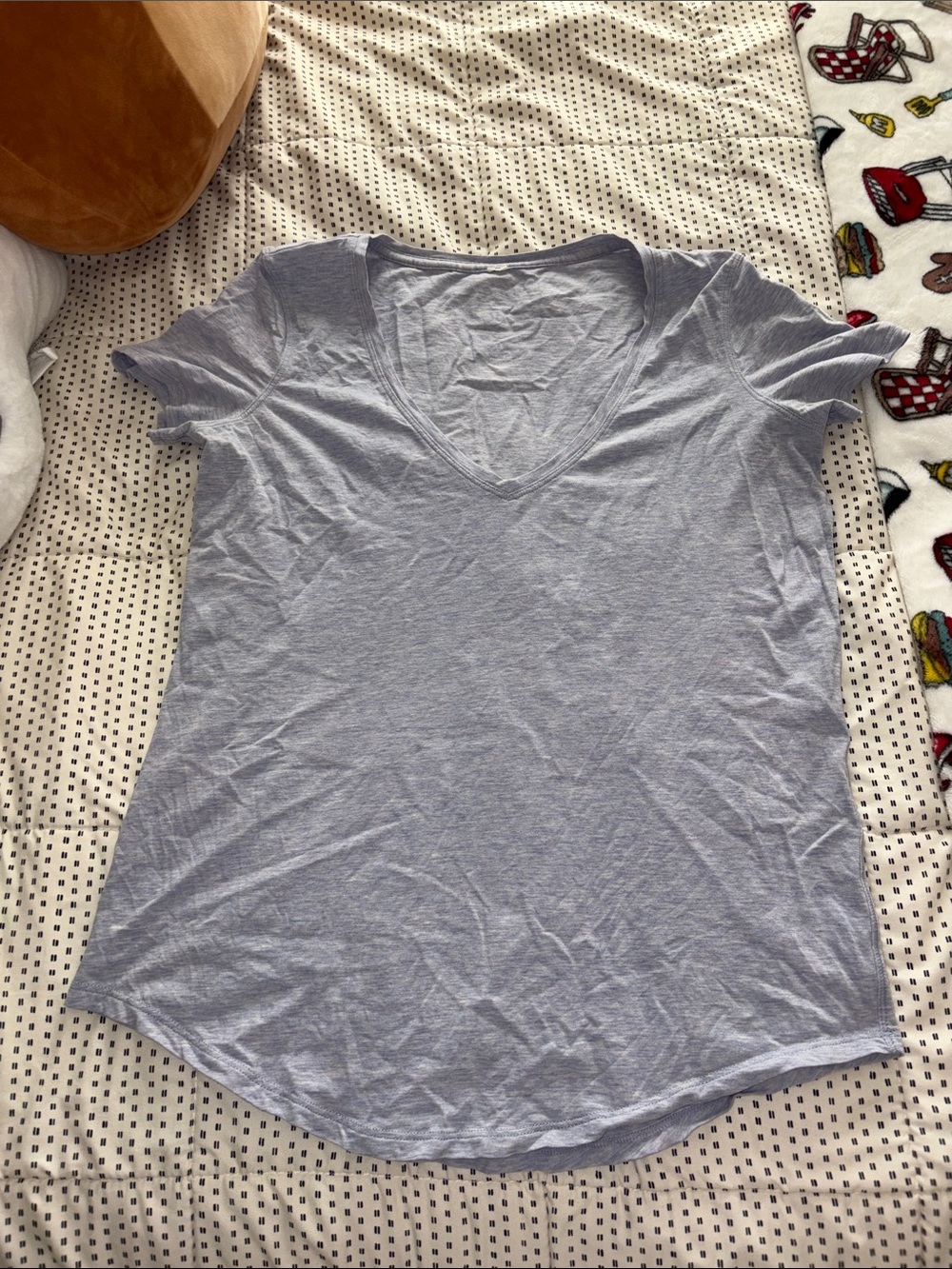Lululemon V-Neck Short Sleeve Top